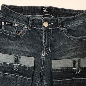 Flavour by Bubblegum dark wash crop jeans